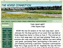 Tablet Screenshot of horseconnect.biz